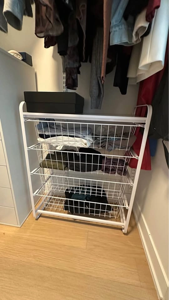 White Storage Drawers - photo 2