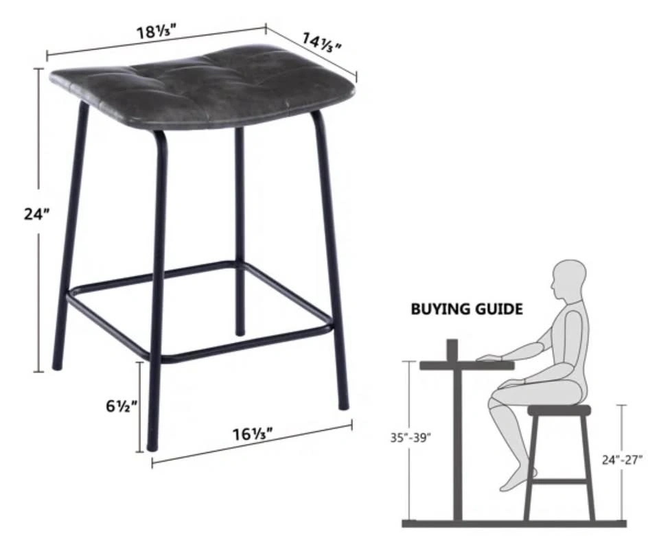 Bar Stools set - Grey Chairs - photo 2