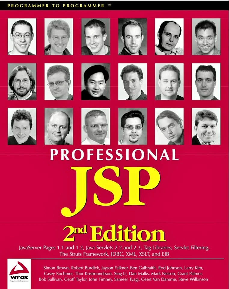 Professional JSP 2nd Edition – Wrox