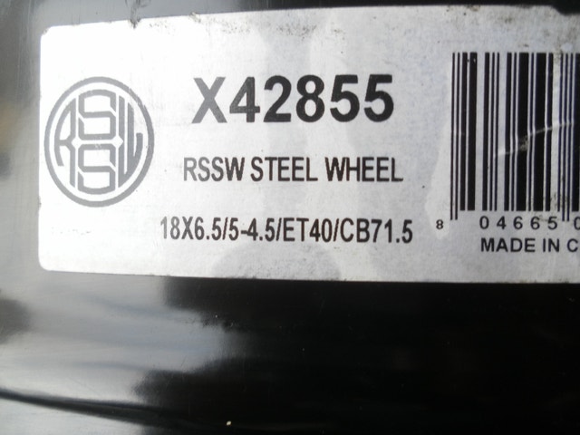 Dodge / Chrysler 18" set of rims - photo 4