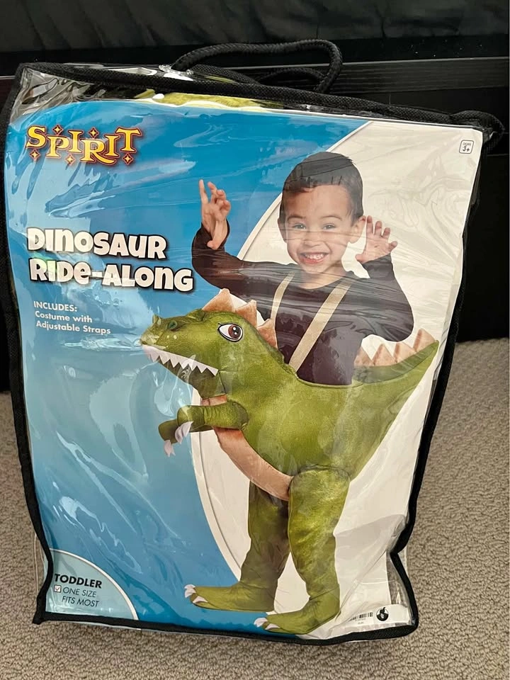 Halloween Dinosaur Ride-Along Costume