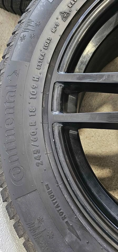 VW Atlas Rims w/ Winter Tires 245/60R18 (Set of 3) - photo 2