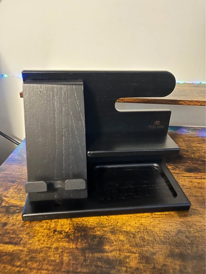 TESLYAR Wood Phone Docking Station - photo 2