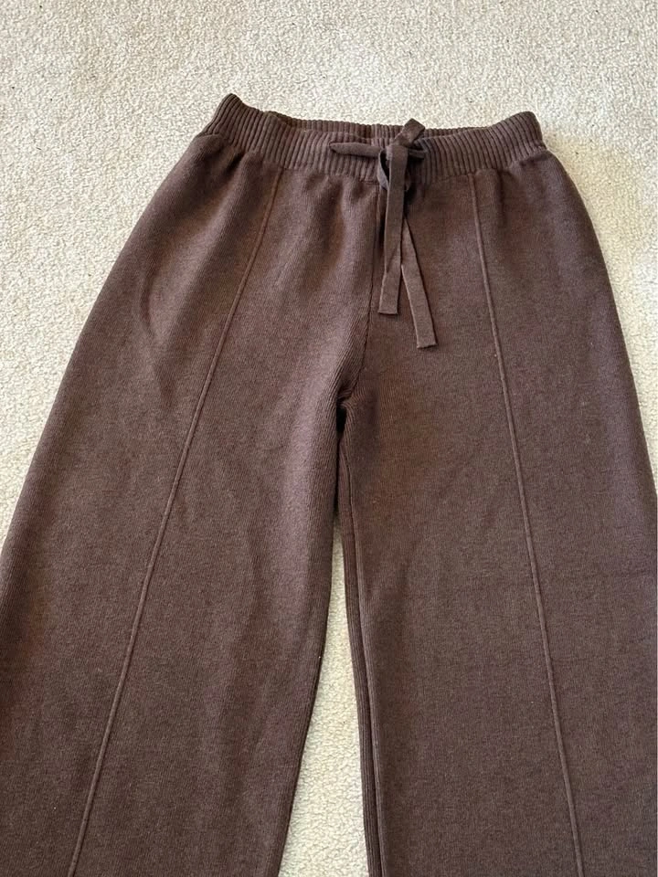 Loro Piana Cashmere Wool Trousers Brown Made in Italy - photo 4