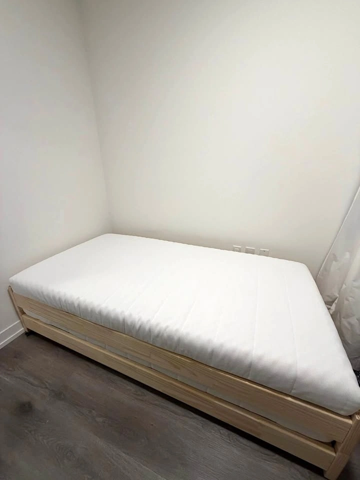 IKEA Utaker Stackable Bed with 2 Mattresses