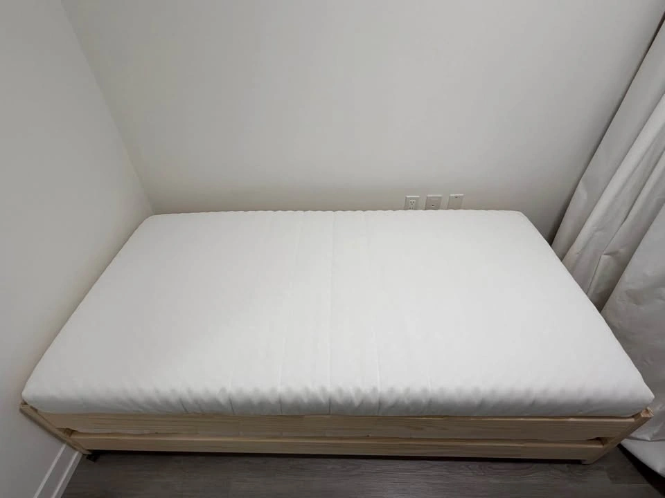 IKEA Utaker Stackable Bed with 2 Mattresses - photo 2