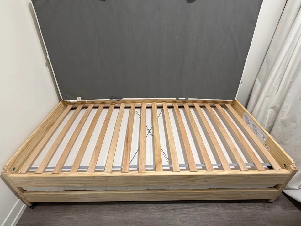 IKEA Utaker Stackable Bed with 2 Mattresses - photo 3