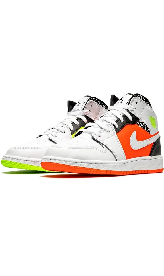 Air Jordan 1 Mid 'Composition Notebook' Size 5.5Y