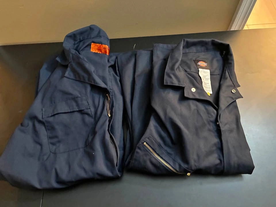 2 pairs Men’s Dickies Red Kap Coveralls Blue XL $60  NWO