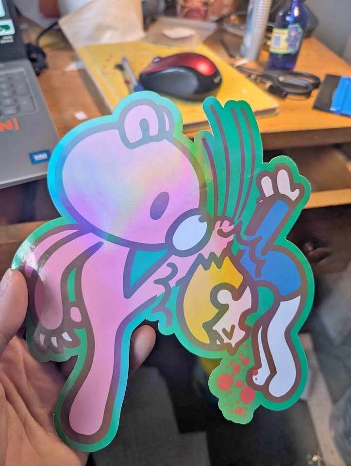 Gloomy bear sticker decals
