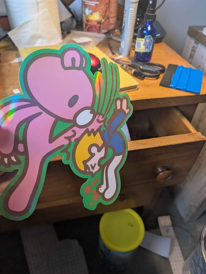 Gloomy bear sticker decals - photo 5