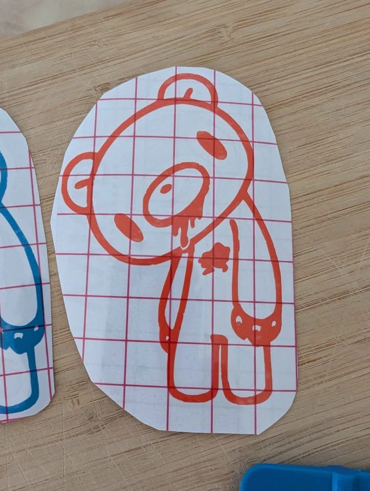 Gloomy bear vinyl decal - photo 3