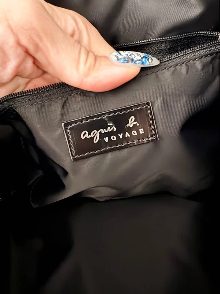Agnès b. Voyage Black Genuine Leather Tote Bag - photo 5
