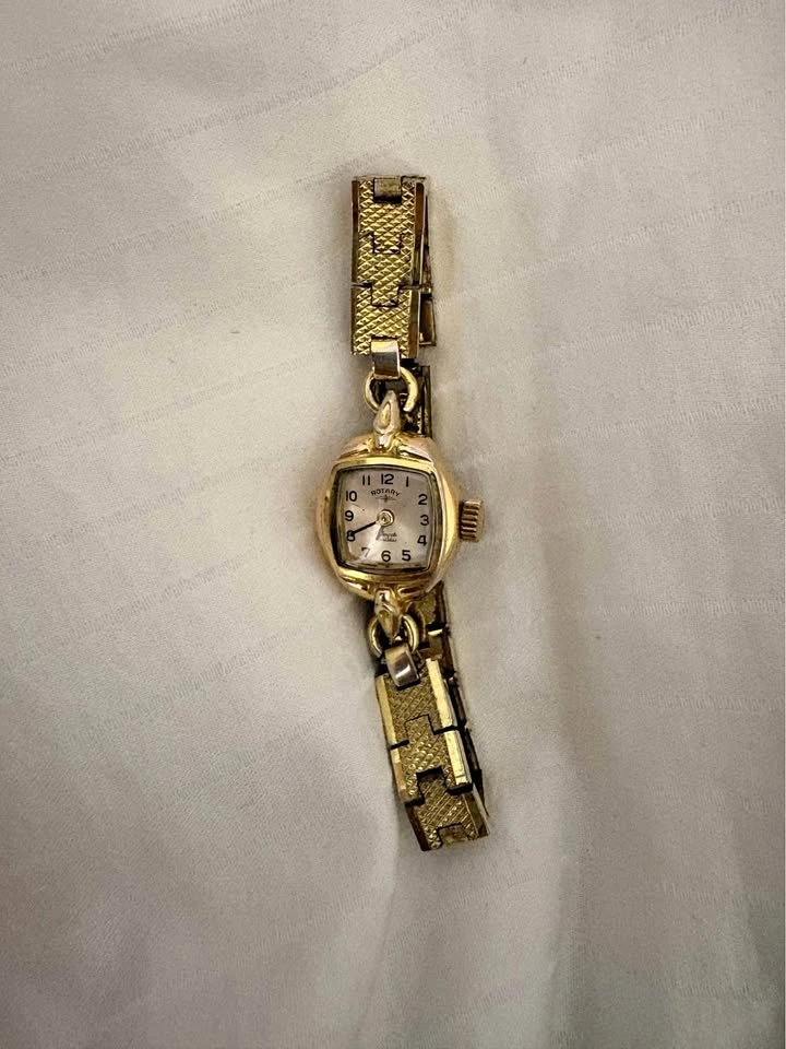 Vintage Rotary Ladies Gold Tone Watch