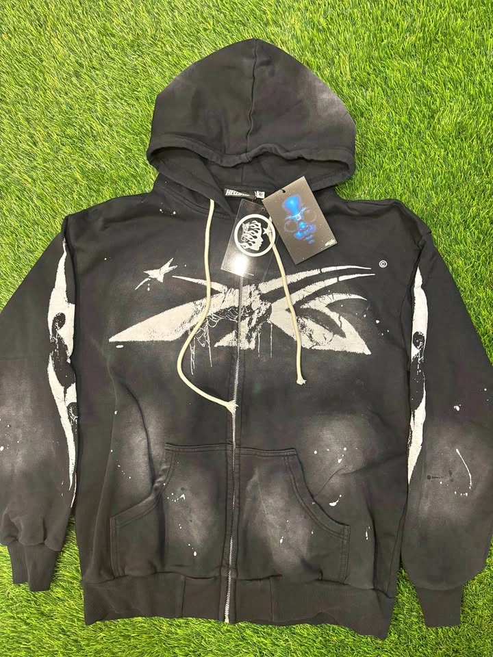 Hellstar zipup hoodie