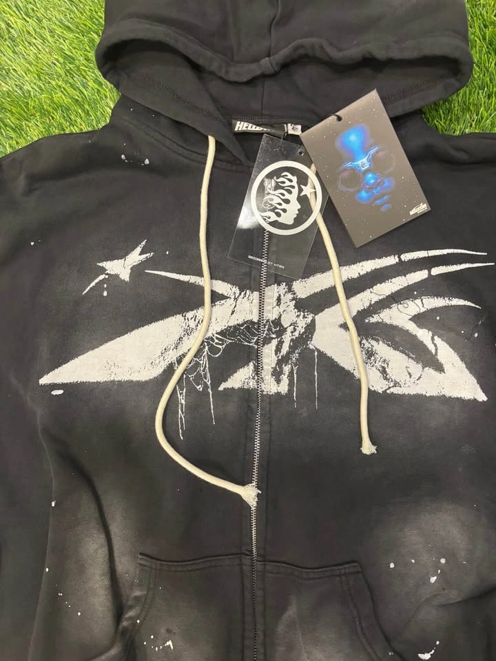 Hellstar zipup hoodie - photo 2