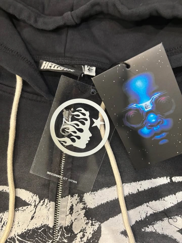 Hellstar zipup hoodie - photo 3