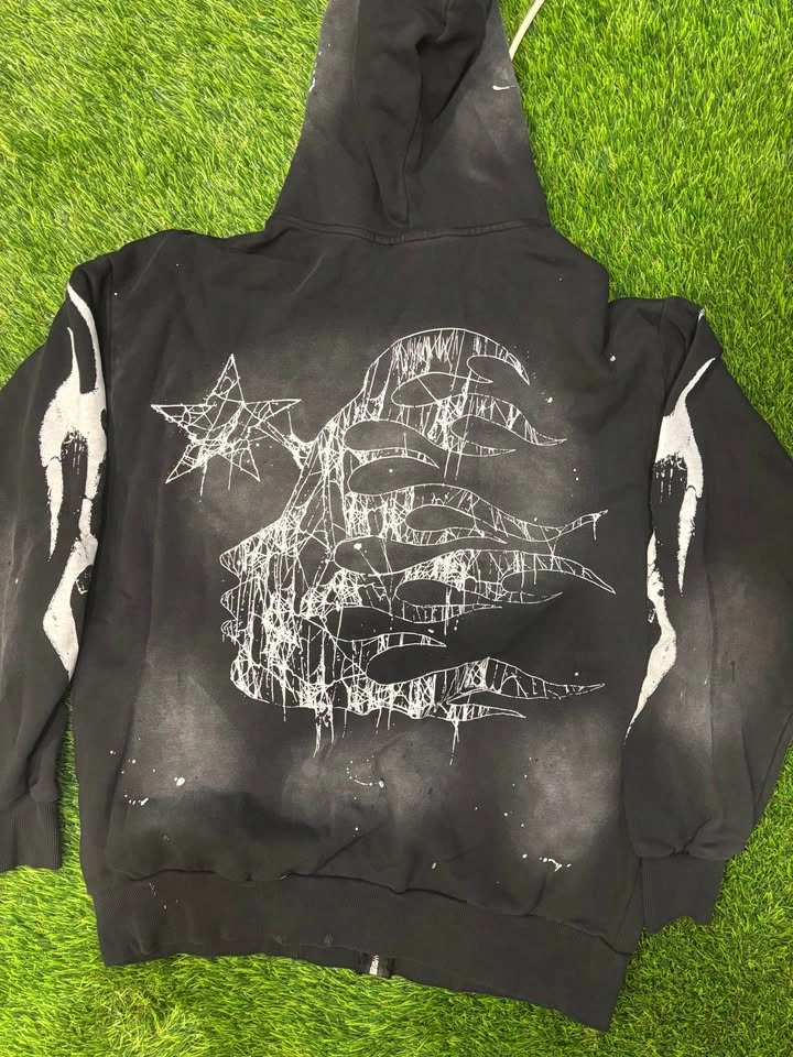 Hellstar zipup hoodie - photo 5