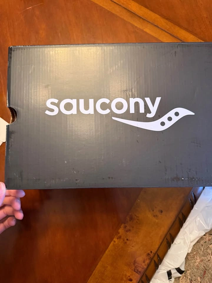 Brand New Saucony Guide 18 Men's Running Shoes White/Navy Size 7 - photo 4