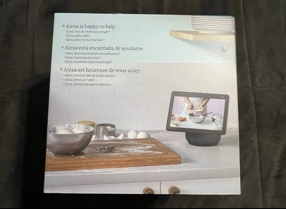 Amazon Echo Show 10 (3rd Gen) Smart Speaker - Charcoal - Sealed - photo 3