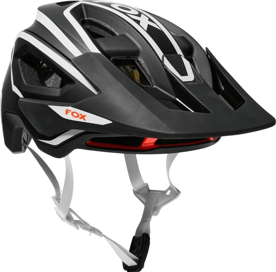 New Fox Speedframe Helmet Black Gray Orange SIZE SMALL - photo 2