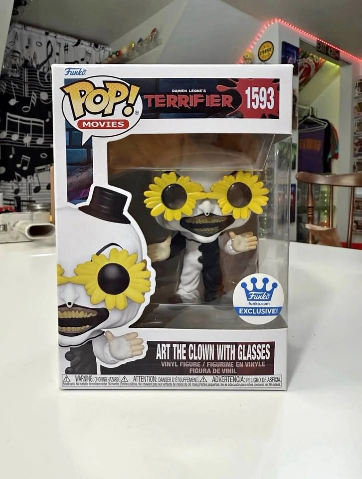 Funko Pop Movies Terrifier Art the Clown w/ Glasses #1593