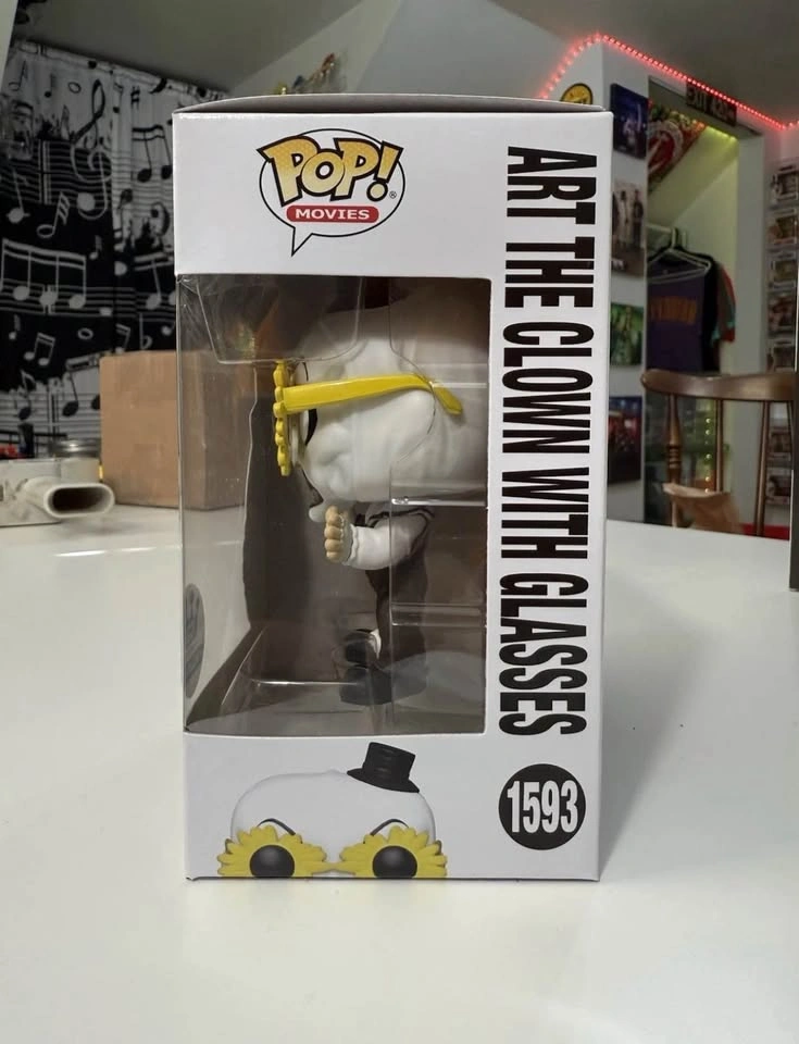 Funko Pop Movies Terrifier Art the Clown w/ Glasses #1593 - photo 2