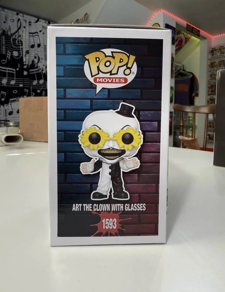 Funko Pop Movies Terrifier Art the Clown w/ Glasses #1593 - photo 4
