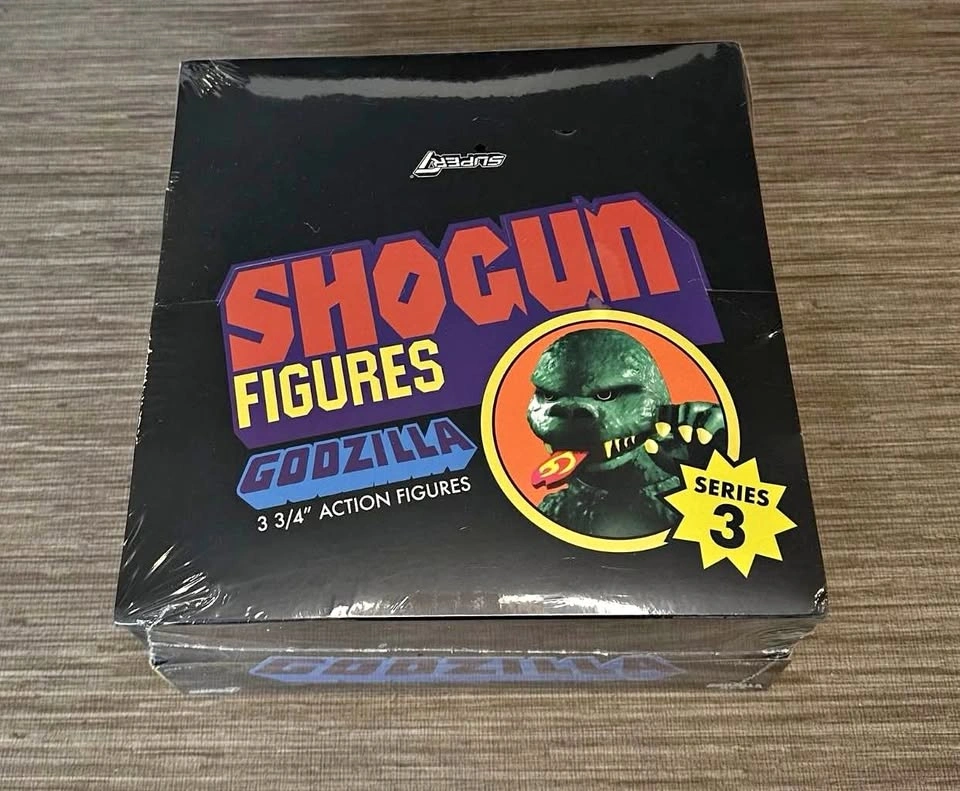 Shogun Figures Godzilla Series 3 Sealed Display Box
