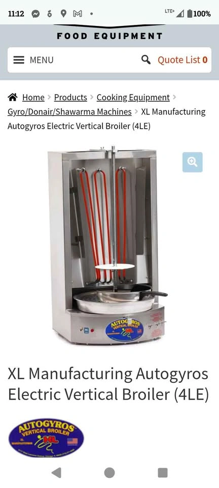 XL Manufacturing Autogyros Gas Vertical Broiler (4LG) - photo 2