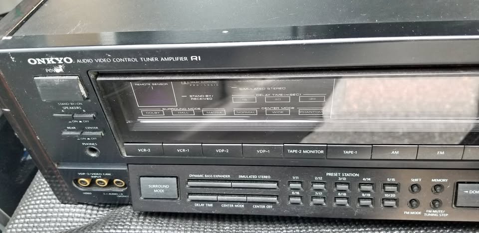 Onkyo receiver Tx sv90 pro 1998 - Black Japan