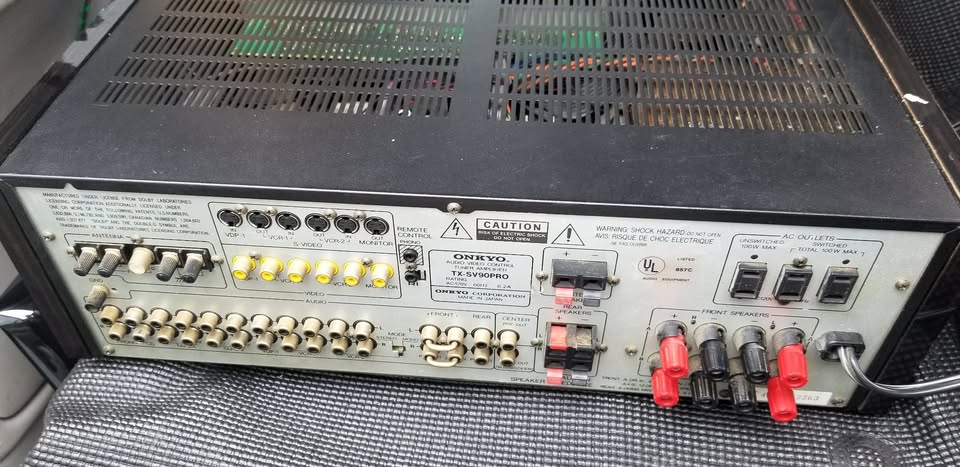 Onkyo receiver Tx sv90 pro 1998 - Black Japan - photo 3