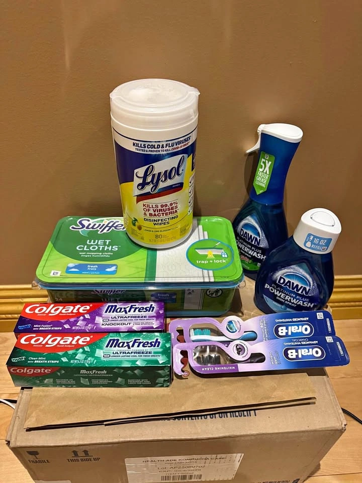 Cleaning and personal set