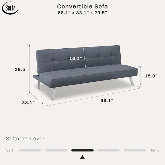 Serta Rane Convertible Sofa - photo 2