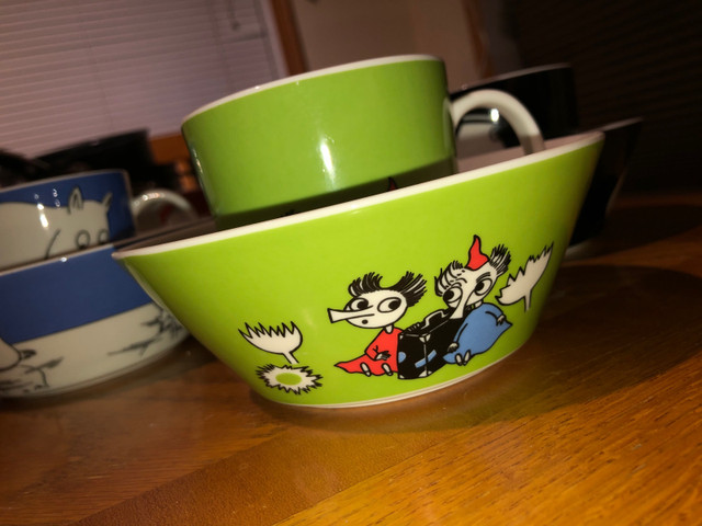 The Moomins bowls, plates and cups - photo 2