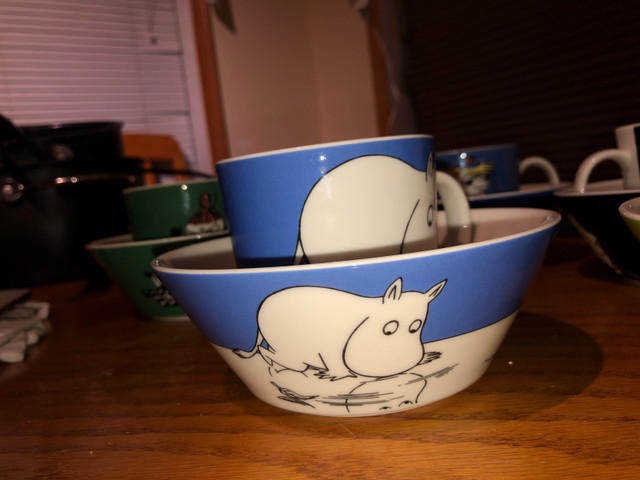 The Moomins bowls, plates and cups - photo 3