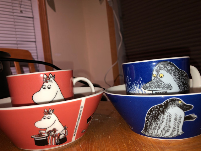 The Moomins bowls, plates and cups - photo 4