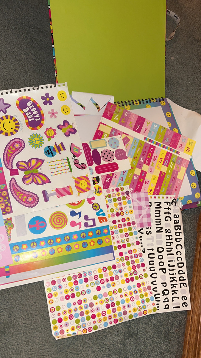 Kids scrapbook
