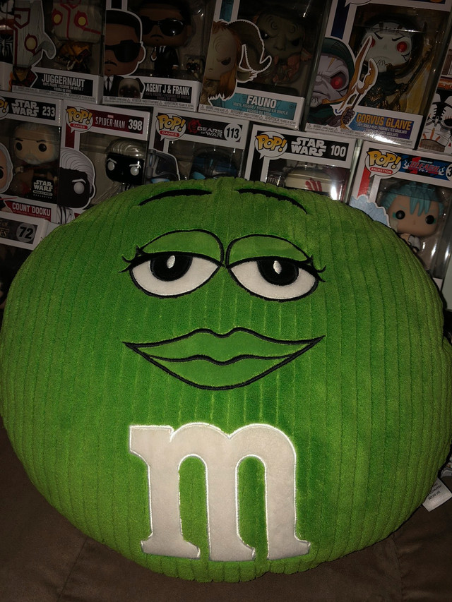 M&M world pillow