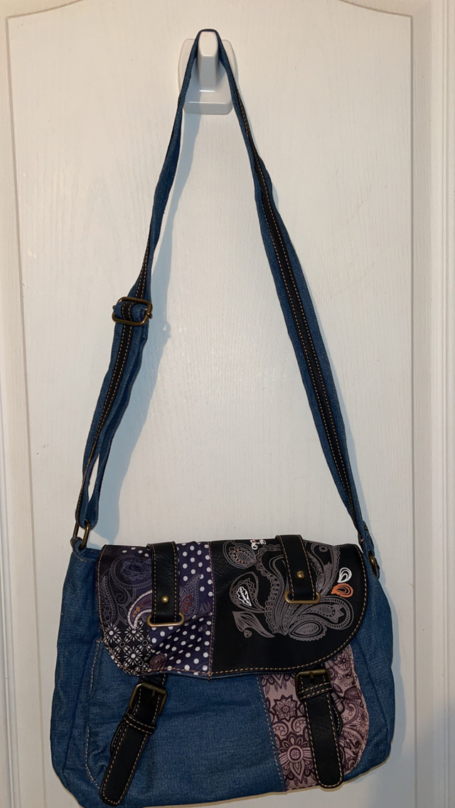 Jean shoulder purse