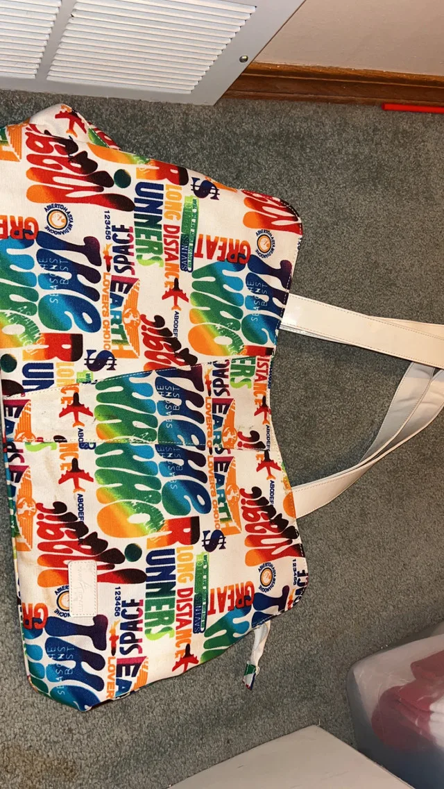 Alma Tonutti the who rainbow bag