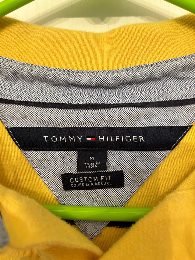 Tommy Hilfiger yellow collared shirt - photo 2