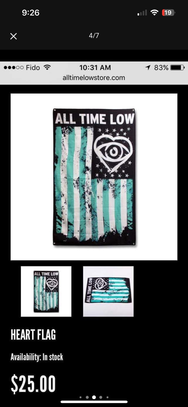 All time low merch - photo 4