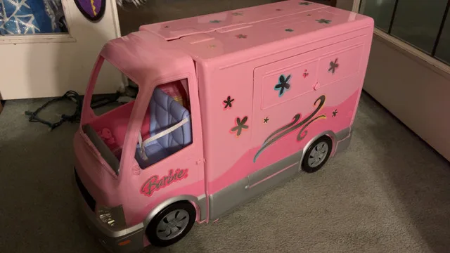 Barbie RV camper with musical hot tub