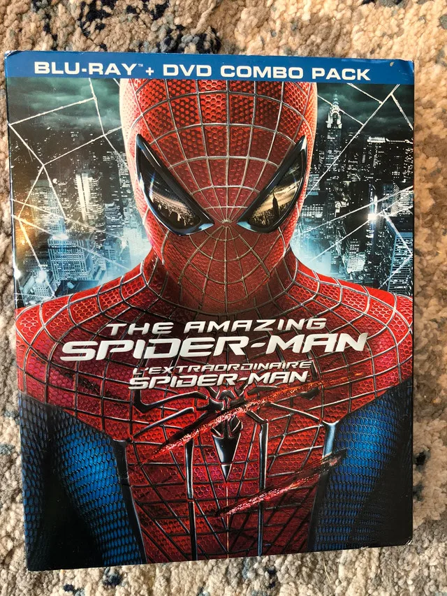 The amazing Spider-Man DVD combo pack