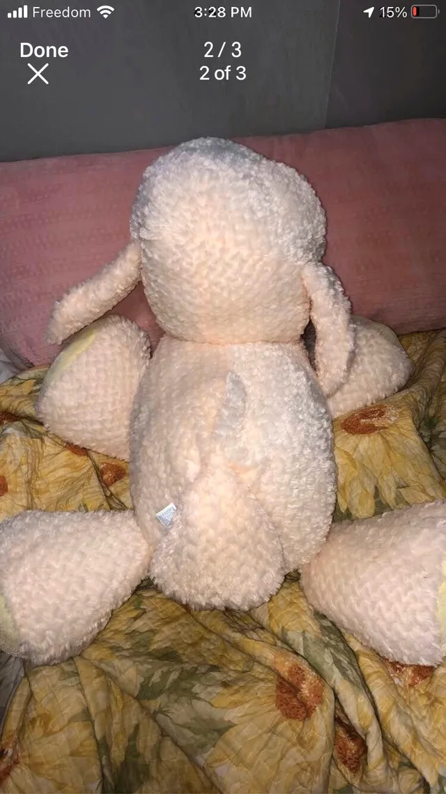 Large sheep plush toy image indicator(2)