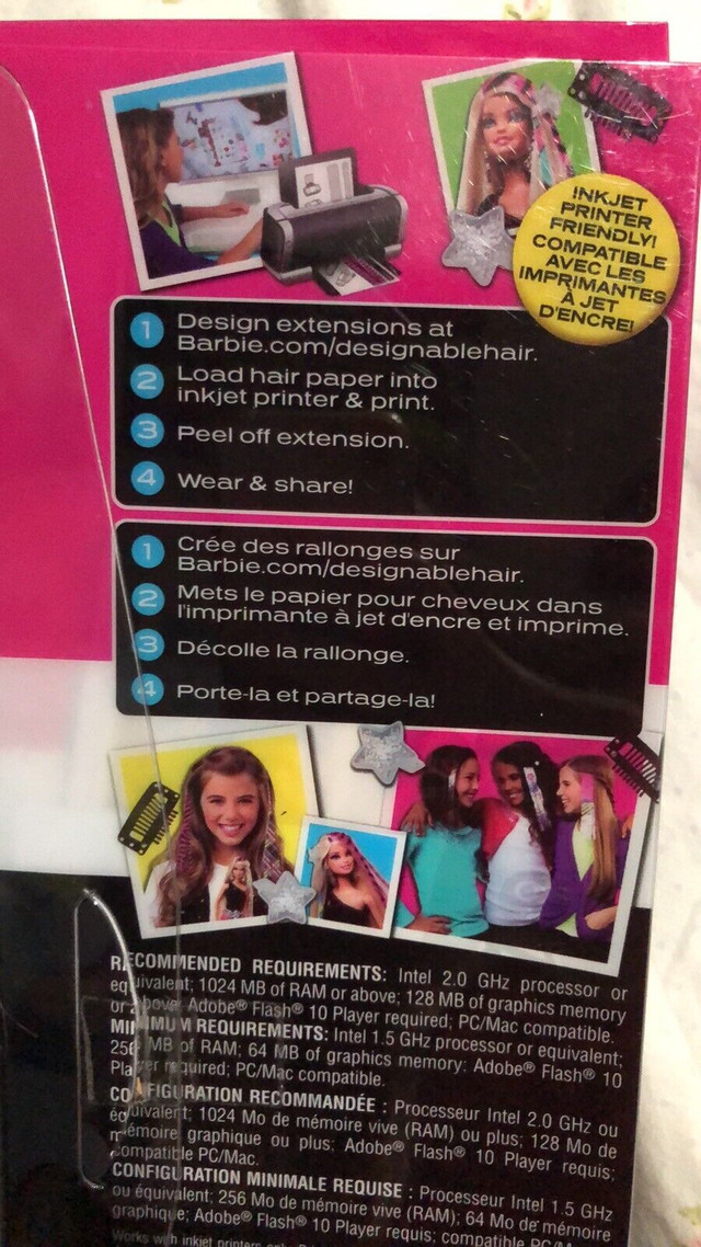 Barbie designable hair extensions - photo 4