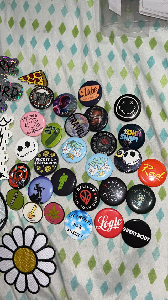 Pins and stickers - photo 2