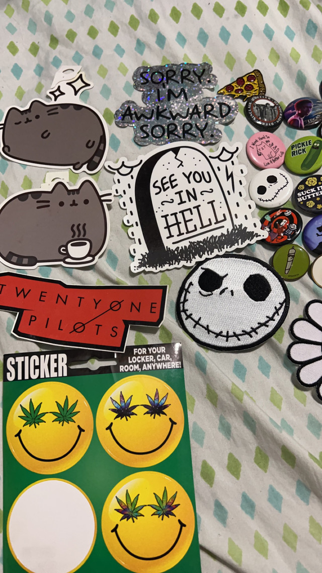 Pins and stickers - photo 3