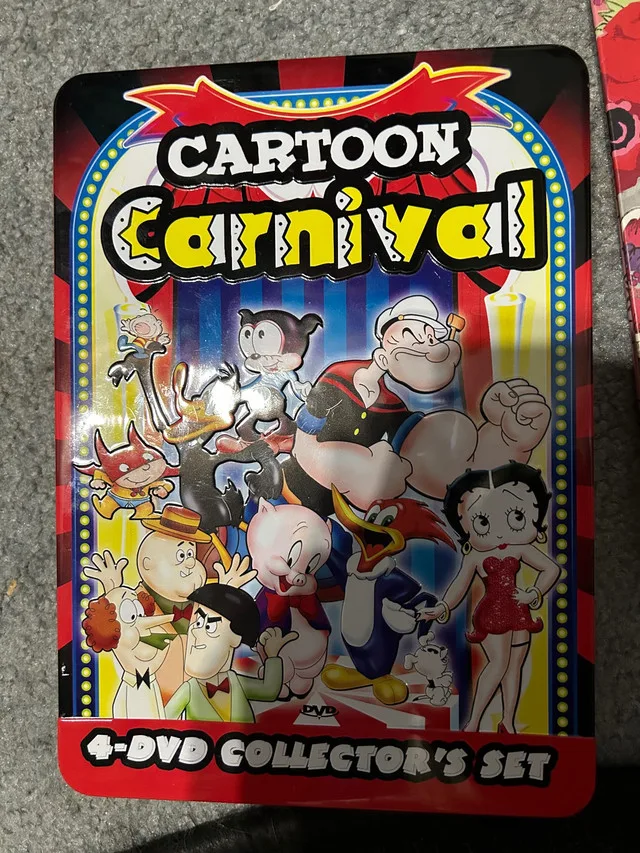 Cartoon carnival 4 DVD collectors set